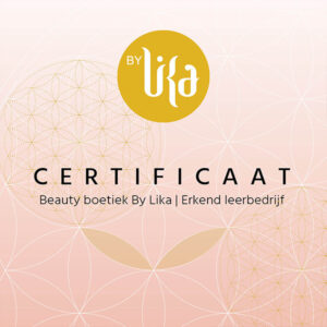 Eindhoven beauty cursussen By Lika Certificaat