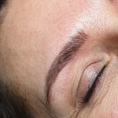 microblading after -
